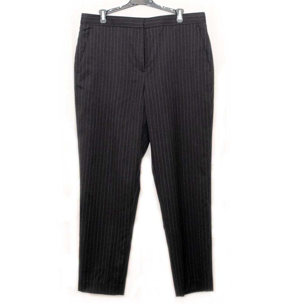 Rag & Bone Pin Stripe Black Pants Size 10